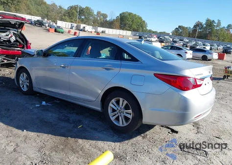 2012 Hyundai Sonata Gls z USA, uszkodzony, nr VIN 5NPEB4AC9CH366398